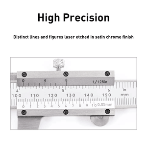Dasqua Hohe Genauigkeit 0-150mm 0-6 "Edelstahl Industrieller Messschieber Analoger Messschieber Messwerk zeuge Calibra dor Vernier - Product Image 5