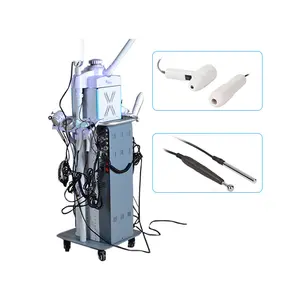 Newest Stationary 19 In 1 Facial Machine For Beauty Care Peeling Needleless Injection Oxygen Jet Machine