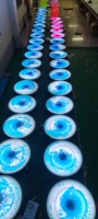 Carrelage interactif en Gel sensible à la pression, Portable, sol sensoriel liquide pour enfants, piste de danse liquide 3d Led, nouvel arrivage