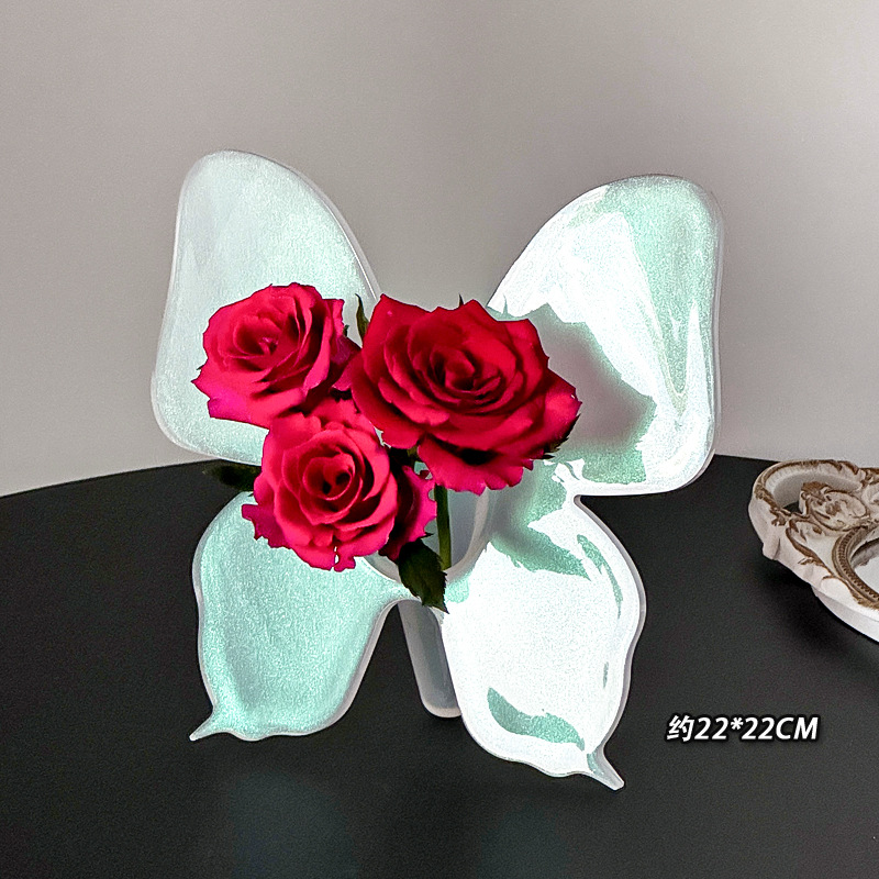 Butterfly Aurora Green (without flower)