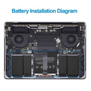 <span class=keywords><strong>Batterie</strong></span> d'ordinateur portable OEM A1964 pour Apple <span class=keywords><strong>MacBook</strong></span> <span class=keywords><strong>Pro</strong></span> Retina 13" A1989 2017 2018 11.4V 5086mAh Pack de batteries d'usine - Product Image 4