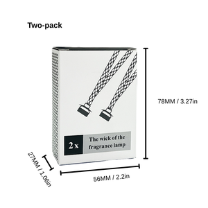 ไส้ตะเกียงเซรามิกสำหรับเตาอโรมาเธอราพีแบบใช้กับน้ำมันหอมระเหย 2 ชิ้น แบบใหม่ ใช้แทนไส้ตะเกียงเดิม อุปกรณ์เสริมสำหรับโคมไฟหอมในบ้าน - Product Image 3