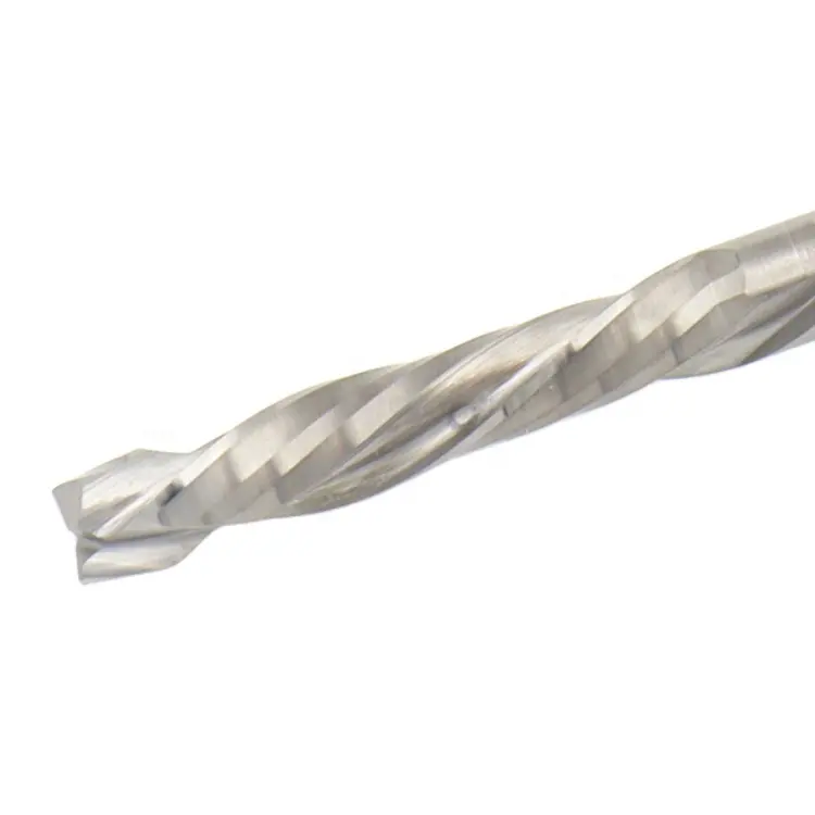 CNC ahşap yukarı ve aşağı kesim katı karbür sıkıştırma End Mill 2 flüt ahşap