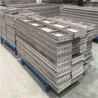 Banc de coffrage modulaire réutilisable en aluminium pour béton