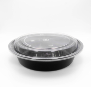 กล่องอาหารแบบใช้แล้วทิ้งทรงกลม MY650 พร้อมฝาปิด - Product Image 2