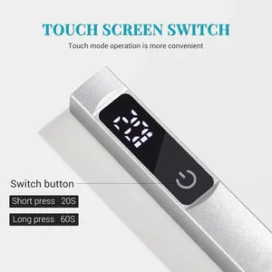 Lampe à ongles UV LED portable rechargeable, séchage rapide, pour manucure, mini lampe torche avec écran tactile - Product Image 2