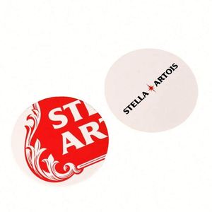 Manufacture Custom Printed Logo Round <b>Paper</b> <b>Coasters</b> Cheap Irregular Design for Drinking Promotional Item - Product Image 2