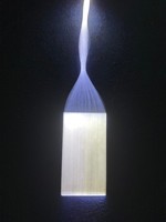Medical Device Fiber Optic Backlight Panel, EL Cold Light Sheet for Instrument Buttons & Aircraft Keyboard Illumination