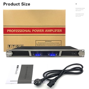 Amplificador de Sonido Profesional PAX4 Clase <span class=keywords><strong>D</strong></span> 1200W*4 de Alta Potencia, Amplificador de Potencia Digital Profesional de 4 Canales - Product Image 6
