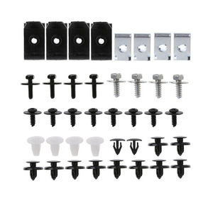 Automotive <b>Clips</b> 50Pcs Nylon Plastic Door Panel Mudguard <b>Bumper</b> Fasteners Mixed Pack Repair Replacement Parts - Product Image 1