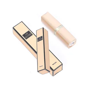 Индивидуальный дизайн, набор блеска для губ Liploss, упаковка бумажных коробок для губ