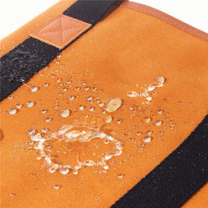 Sac en toile cirée personnalisé pour foyer, Durable, fourre-tout pour bois de chauffage, sacoche à fermeture éclair - Product Image 5