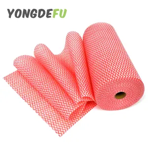cleaning cloth jumbo roll, spunlace nonwoven kitchen cleaning wipes