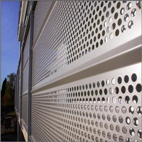 Panel de Fachada Perforado Decorativo de Aluminio Personalizado para Revestimiento Exterior de Edificios de Oficinas