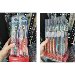 <span class=keywords><strong>Brosse</strong></span> <span class=keywords><strong>à</strong></span> dents Sanxiao <span class=keywords><strong>à</strong></span> poils moyens, doux et moyennement durs, avec trou de profil personnalisé - Product Image 3
