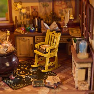 Iecechhdate הגעה חדשה לבית בובות עץ K-1084 זרימת האנטרופיה של זרימת האנטרופיה למבוגר - Product Image 4