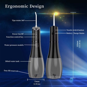 Xách Tay 400Ml Không Dây Có Thể Sạc Lại Nha Khoa Nước Flosser USB Nguồn Điện Có Thể Sạc Lại Uống Irrigator Cho Hộ Gia Đình Sử Dụng Ngoài Trời - Product Image 6