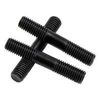 Customize High Tensile A193 Grade B7 Stud Bolts with 2H Nuts Black Oxide Fully Threaded Rod Stud 1/2 Inch