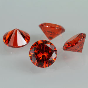 Circonita Cúbica Redonda de Corte Brillante 5A en Oferta para la Fabricación de Joyas - Product Image 3