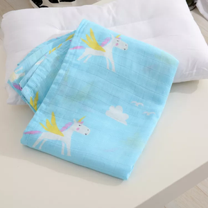 Vente chaude imprimé câlin sommeil sommeil <span class=keywords><strong>pod</strong></span> couverture 100% coton mousseline bébé couverture mignon draps - Product Image 4