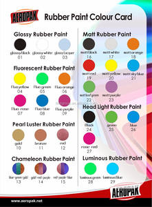 สีสเปรย์ยางกันน้ำเรืองแสงแอโรแพค 400 มล. สำหรับล้อ - Product Image 6