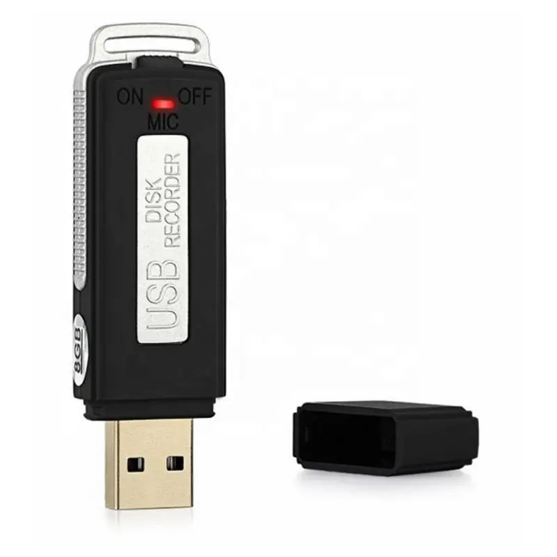 8Gb Voice Recorder 96 Uur Opnames Capaciteit Geluid Audio Recorder Voor Lezingen Vergaderingen