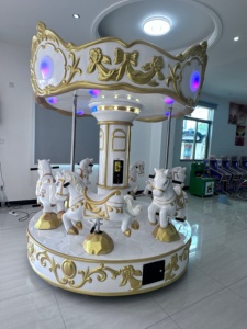 Giostra Elettrica per Bambini da Interno/Esterno, Uso Commerciale e Domestico, Costruzione in Fibra di Vetro, Approvata per Centri Commerciali, 100-500kg - Product Image 5