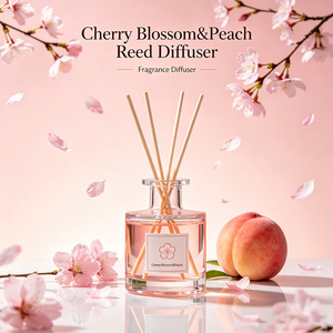 Difusor de Aroma Ecológico de Lujo con Aroma a Flor de Cerezo y Melocotón, Desodorante para Baño, Difusión Lenta - Product Image 1