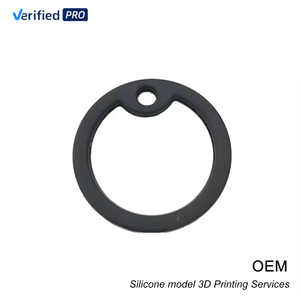 Étiquette d'identification en caoutchouc noir pour silencieux en silicone avec technique d'impression pour réduire le bruit lié aux animaux Produit d'artisanat en métal - Product Image 1