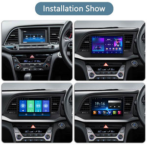 La Radio del coche 8Core 4 + 64G carplay para <span class=keywords><strong>Hyundai</strong></span> <span class=keywords><strong>Elantra</strong></span> 2016-2020 sistema multimedia del coche 2din de navegación <span class=keywords><strong>GPS</strong></span> Android - Product Image 2
