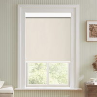 Persianas Enrollables Motorizadas de Plástico Horizontales Modernas e Inteligentes con Protección UV 100% Blackout, Persianas Eléctricas para Ventanas al por Mayor