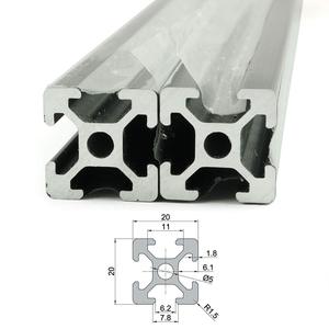 Khe Cắm T Màu Đen Tiêu Chuẩn Châu Âu Đường Sắt Tuyến Tính 4040 2020 Nhôm Đùn Cho Bàn Làm Việc Máy In 3D <span class=keywords><strong>DIY</strong></span> - Product Image 6