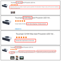 Vidéoprojecteur 4K Q10W MAX 28000 Lumens Décodage Full 4K Vidéoprojecteur LED Android 12 Vidéo Intelligente Projecteur de Cinéma Maison 4K