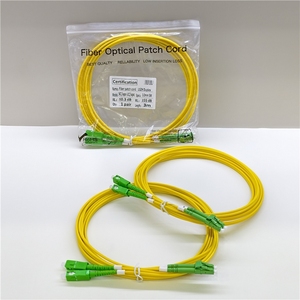 Cable de Fibra Óptica Monomodo Dúplex SC/APC a LC/APC de Grado Industrial, Conector de Cable de Fibra Óptica LSZH SM - Product Image 3