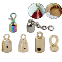 ALALAMU Embouts de cordon en alliage de zinc durables, connecteurs de sac en métal, accessoires de bricolage pour fournitures de quincaillerie en gros