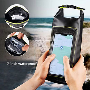 Sac étanche pour téléphone à écran tactile avec logo personnalisé Sac de rangement pour l'extérieur en <span class=keywords><strong>PVC</strong></span> Kayak à la dérive Rafting Surf Nautisme Natation Pack - Product Image 3