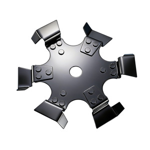 Niu Xiang Trenching Wheel Black Gasoline Rotary Mower Soil Loosening Accessory Household Garden Use - Product Image 2