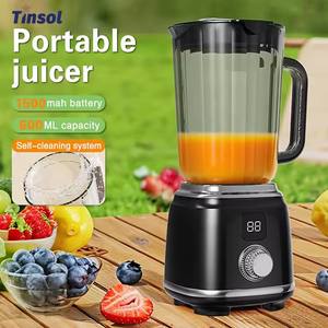Şarj Edilebilir Smoothie Blender Mini Meyve Portakal Sıkacağı Taşınabilir Elektrikli Taze Meyve Suyu Narenciye Sıkacağı Makinesi - Product Image 3