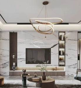 แผ่นโฟมพีวีซีเส้นใยไม้อัดไม้ไผ่ลายหินอ่อนสำหรับสัตว์เลี้ยงแผ่นผนังแบบเรียบทำจากไม้วีเนียร์ - Product Image 3