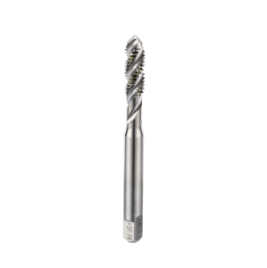 <span class=keywords><strong>Taraud</strong></span> de machine HSS à cannelures spirales, outil de taraudage à queue droite M2 M3 M4 M5 pour trous aveugles en alliage d'aluminium - Product Image 2