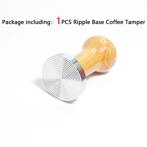 Tolvas de madera de manipulación calibradas, estación de apisonamiento espacial <span class=keywords><strong>Barista</strong></span>, amortiguador, accesorios <span class=keywords><strong>para</strong></span> molinillo de café, 1 Uds. - Product Image 6