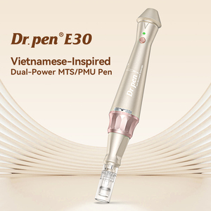 <span class=keywords><strong>Dr</strong></span>. <span class=keywords><strong>Pen</strong></span> <span class=keywords><strong>E30</strong></span>, Pluma de Microagujas, Resistente al Desgaste, 5 Velocidades, Mango de Aluminio Texturizado, 0-2.5mm, Inalámbrica, Recargable, Herramienta de Belleza para el Cuidado de la Piel - Product Image 2