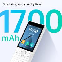 هاتف محمول QIN F22 العالمي 2025 بذاكرة 3 جيجابايت + 32 جيجابايت، شاشة 2.8 بوصة، نظام أندرويد 11.0، شبكة الجيل الرابع، متجر جوجل بلاي، بطارية 1700 مللي أمبير