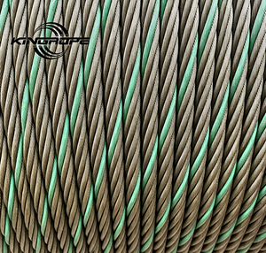 Câble en acier à brins colorés sur mesure 6X19S 6x36WS - Flexible et robuste pour le levage, la rigging et le remorquage - Product Image 1