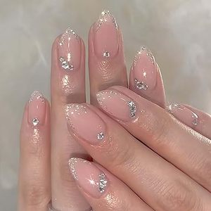 <span class=keywords><strong>Uñas</strong></span> de Gel Suaves, <span class=keywords><strong>Cortas</strong></span> y <span class=keywords><strong>Cuadradas</strong></span>, para Uso Diario, Realzador de <span class=keywords><strong>Uñas</strong></span> Naturales, Sin Residuos, para una Manicura Estética y Limpia - Product Image 2