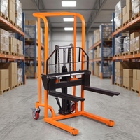 Chariot élévateur à palettes manuel hydraulique Uni-Silent pour utilisation en intérieur dans la manutention des marchandises en vente au détail FT0209