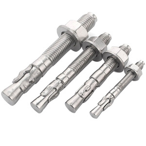 Pernos de anclaje de hormigón, accesorio DIN529 de acero inoxidable, <span class=keywords><strong>M6</strong></span>, M10, M12, M20 - Product Image 1