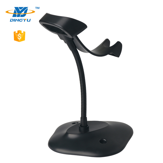 HR100 Barcode Scanner Stand With USB and COM Interface CCD Light Source for Industrial and Logistics Scanning in Stock