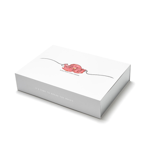 Caja de Embalaje Plegable Rígida Personalizada de Alta Calidad con Forma de Libro - Product Image 1