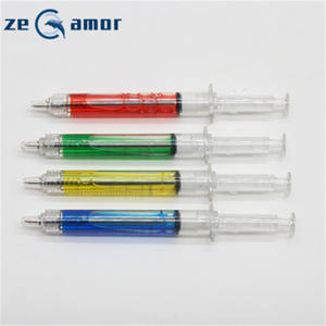 Zeamor Plumones Top Selling <span class=keywords><strong>Promo</strong></span> Geschenken Fancy Plastic Balpen Spuit Pen Voor Artsen En Verpleegkundige - Product Image 6